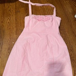 Pink and white lilly pulitzer dress